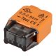 Tracon RVU2,5-2 (100 db/doboz) Csavar nélküli vezetékösszekötő, narancssárga 2x0,5-2,5mm2, 450VAC, max. 16A