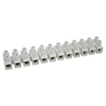  Tracon S15A-H Flexibilis sorozatkapocs, H profil, 12 tag, natúr 10mm2, 450VAC, 50A, PP