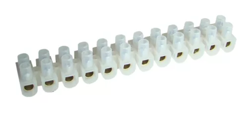 Tracon S3A-U Flexibilis sorozatkapocs, U profil, 12 tag, natúr 2,5mm2, 450VAC, 16A, PE