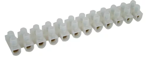Tracon S60A-H-L Flex. nyomólemezes sorozatkapocs, H profil, 12 tag, natúr 25mm2, 450VAC, 80A, PP