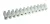 Tracon S80A-U Flexibilis sorozatkapocs, U profil, 12 tag, natúr 35mm2, 450VAC, 100A, PE