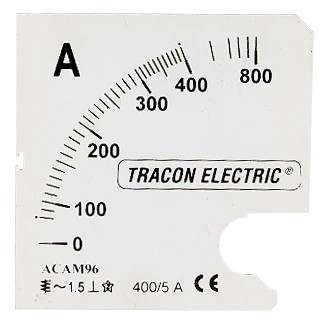 Tracon SCALE-45-DC-30, Skálalap DCVMS-X/75 műszerhez 0 - 30 A