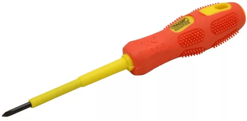 Tracon SD375S Csavarhúzó, csillagfejű, 1000V-ra szigetelt,sárga-piros nyél AC 1000V, 3x75mm