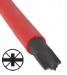 Tracon SD5080SLPZ1, Csavarhúzó, kombiprofil, 1000V-ra szigetelt, CrV SL/PZ1 5×80mm, AC 1000V