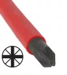 Tracon SD80150PZ3, Csavarhúzó, Pozidriv, 1000V-ra szigetelt, CrV PZ3 8×150mm, AC 1000V