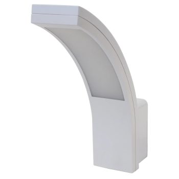   Tracon SLIB15W, Fali lámpatest, ívelt forma 230 VAC, 15 W, 4500K, EEI=A, IP54, 1100lm