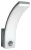 Tracon SLIBA20W Mozgásérzékelős fali lámpatest, ívelt forma, antracit 230VAC, 20W, 140°, 2-9m,10s-15m, 4500K , IP65, 2300lm, EEI=E