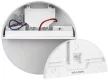 Tracon SLKK10W Mozgásérzékelős kerek fali lámpatest, fehér 230VAC, 10W, 140°, 2-9m, 10s-5m, 4500K , IP54, 700lm, EEI=G