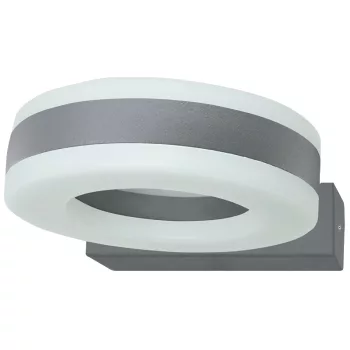   Tracon SLOA20W Fali lámpatest, gyűrű forma, antracit 230 VAC, 20 W, 1700 lm, 4500K, IP65, EEI=F