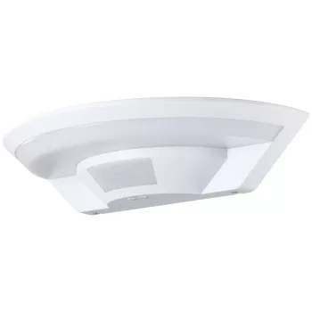   Tracon SLU15W Mozgásérzékelős fali lámpatest, fehér 230VAC, 15W, 120°, 2-9m, 10s-5m, 4500K , IP54, 1450lm, EEI=F