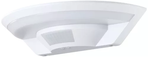 Tracon SLU15W Mozgásérzékelős fali lámpatest, fehér 230VAC, 15W, 120°, 2-9m, 10s-5m, 4500K , IP54, 1450lm, EEI=F
