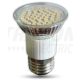 Tracon SMD-E27-60-CW, SMD LED spot fényforrás 230V, 50Hz, E27, 2,7W, 6300K, 200lm, 60×LED, 120°