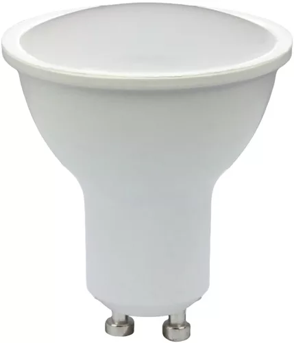 Tracon SMDDGU107NW Fényerő-szabályozható SMD LEDspot fényforrás 230 VAC, 50 Hz, GU10, 7 W, 450 lm, 4000 K, 120°, EEI=G