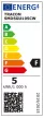 Tracon SMDSGU105CW, Műanyag házas SMD LED spot fényforrás SAMSUNG chippel 230V,50Hz,GU10,5W,420lm,6500K,120°,SAMSUNG chip,