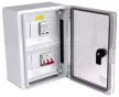 Tracon SPBPV116 Túlfeszültség-védelmi doboz fotovoltaikus rendszerekhez 280×210×130mm,IP65,IK10,AC1+2, 230V, In:16A, Iimp:12.5kA,