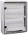 Tracon SPBPVDC6 Túlfeszültség-védelmi doboz fotovoltaikus rendszerekhez 500x400x175mm, IP65, DC1+2, Un=1000VDC
