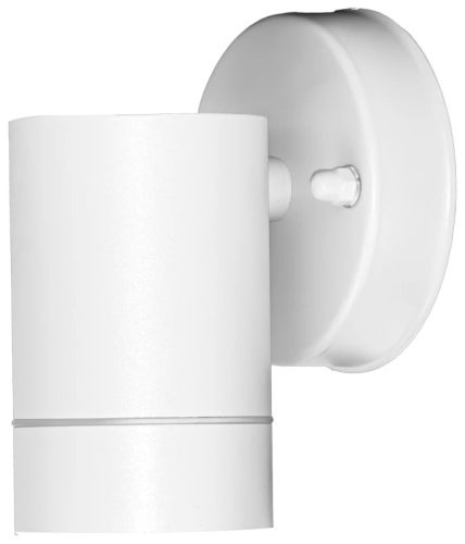 Tracon SPGU10IPF1F Oldalfali spot lámpatest, kültéri, fehér 100-240VAC, 50Hz, 1xGU10, max.35W, IP44