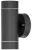 Tracon SPGU10IPF2A Oldalfali spot lámpatest, kültéri, antracit 100-240VAC, 50Hz, 2xGU10, max.35W, IP44