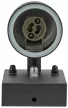 Tracon SPGU10IPFA1A Oldalfali spot lámpatest alkonykapcsolóval, kültéri,antracit 100-240VAC, 50Hz, 1xGU10, max.35W, 30lux, IP44