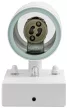 Tracon SPGU10IPFA2F Oldalfali spot lámpatest alkonykapcsolóval, kültéri, fehér 100-240VAC, 50Hz, 2xGU10, max.35W, 30lux, IP44