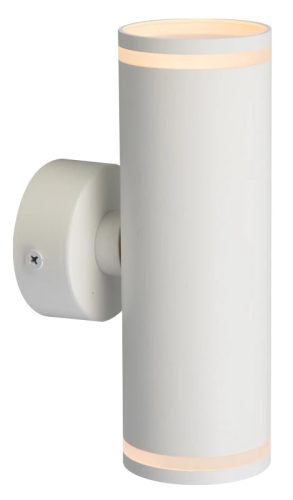 Tracon SPGU10LF2W Oldalfali spot lámpatest, fehér 100-240VAC, 50Hz, 2xGU10, max.35W