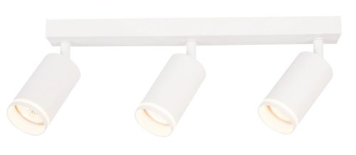 Tracon SPGU10LMA3W Mennyezeti állítható spot lámpatest, fehér 100-240VAC, 50Hz, 3xGU10, max.3x35W