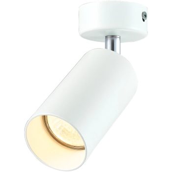   Tracon SPGU10MA1W Mennyezeti állítható spot lámpatest, fehér 100-240VAC, 50Hz, 1xGU10, max.35W