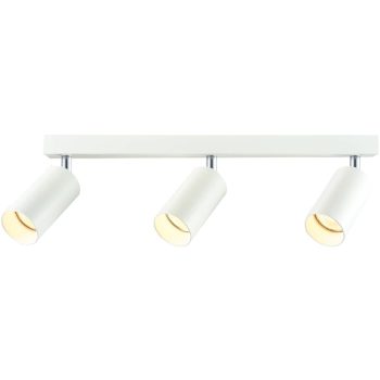   Tracon SPGU10MA3W Mennyezeti állítható spot lámpatest, fehér 100-240VAC, 50Hz, 3xGU10, max.3x35W