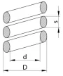 Tracon SPI10 Vezetékösszefogó spirál, fekete dmax=10mm, PP, 1m
