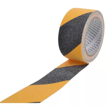   Tracon SRTYB50, Csúszást csökkentő jelölőszalag, sárga-fekete 5m × 50mm