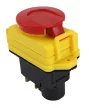 Tracon SSTM-01, Relés biztonsági kapcsoló, gombafejű reteszeléssel 4PIN, 230VAC, 12A/AC3, IP54, 6,3×0,8
