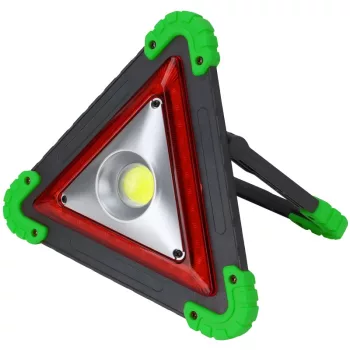   Tracon STEM10W, Autós vészjelző lámpa, akkumulátoros 10 W, 6500K, 3,7 V, 3000 mAh, Li-Ion 500 lm, 4 h, IP43