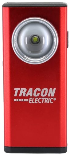Tracon STLAL5W Akkumulátoros LED kézi lámpa, fém, 5W, 6000K, 3,7V 1800mAh, 200lm, IP54, 3h