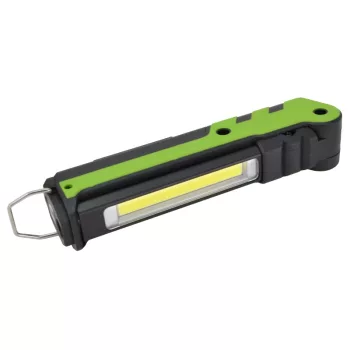   Tracon STLC5W Akkumlátoros LED kézilámpa 5/3W, 6000K, 3,7V, 2000mAh, 360/100lm, 4 h, IP44