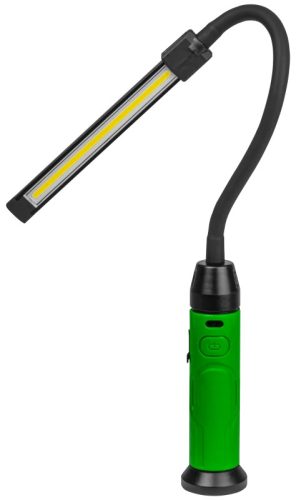 Tracon STLCN10W Akkumulátoros LED kézi lámpa 10+1,5W, 6500K, 3,7V, 4000mAh, 800/90lm, 8 h, IP44