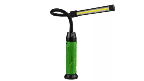 Tracon STLCN10W Akkumulátoros LED kézi lámpa 10+1,5W, 6500K, 3,7V, 4000mAh, 800/90lm, 8 h, IP44