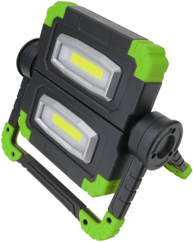 Tracon STLFL210W, Akkumulátoros LED szerelő reflektor 20 W, 6500 K, 3,7 V, 5000 mAh, Li-Ion, 850 lm, 4 h, IP43