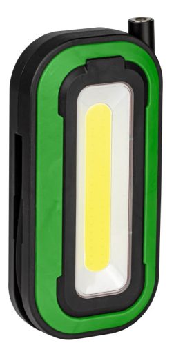 Tracon STLS10W Akkumulátoros LED kézi lámpa 10+2W, 6500K, 3,7V, 1800mAh, 500/110lm,  4h, IP44