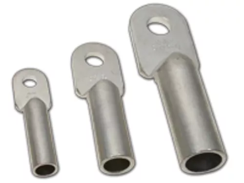 Tracon SZ-CLSN185 szigeteletlen hosszított ónozott réz szemes csősaru 185 mm² M16