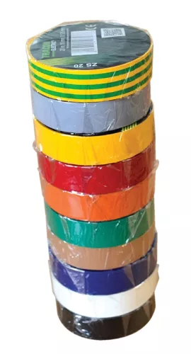 Tracon SZIG-SET20 szigetelőszalag válogatás 20m 18mm
