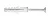 Tracon T10PCSPA Peremes tipli+csavar, szürke M10×50mm, PA6.6