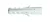 Tracon T12-PA normál tipli, szürke – M12×60mm, PA6