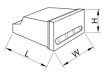 Tracon TBT-6, Csavaros csatlakozó, átlátszó házzal, 5 tagú, 1 csavar 5×6mm2, 450VAC