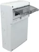 Tracon TDB503315 Üres ipari csatlakozódoboz szerelősínnel, ABS 16 mod, HxWxD=506x330x150, IP65