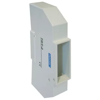   Tracon TDT-2, Védőburkolat sorolható kész.hez, zárt aljú, zárópecsételhető 1 mod., IP40, (L×W×H= 22×116×62mm)