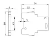 Tracon TDZ-F2, Segédérintkező TDZ kismegszakítóhoz 240V, 6A