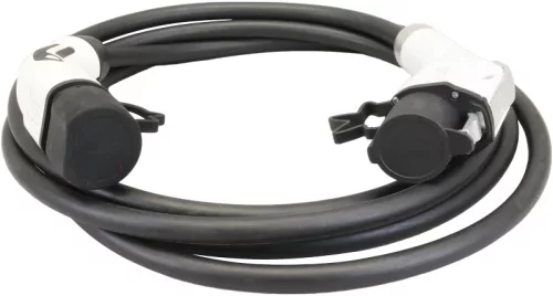 Tracon TECC-22-5M332 E-AUTÓ TÖLTŐKÁBEL 3*32A 5+2P 5M 32A D 18mm TYPE2-TYPE2