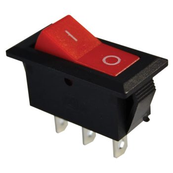   Tracon TES-22 Készülékkapcsoló, váltó, piros (0-I felirat) 16(6)A, 250V AC