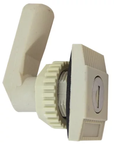 Tracon TFE-ZM2 Biztonsági zár TFE.. és TFE..M fali fém elosztószekrényhez D=22.5mm (20mm), RAL7032