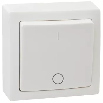   Tracon TFK102, Falon kívüli kétpólusú kapcsoló 10AX/250VAC, IP20 (102)